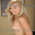 Breeding horny women